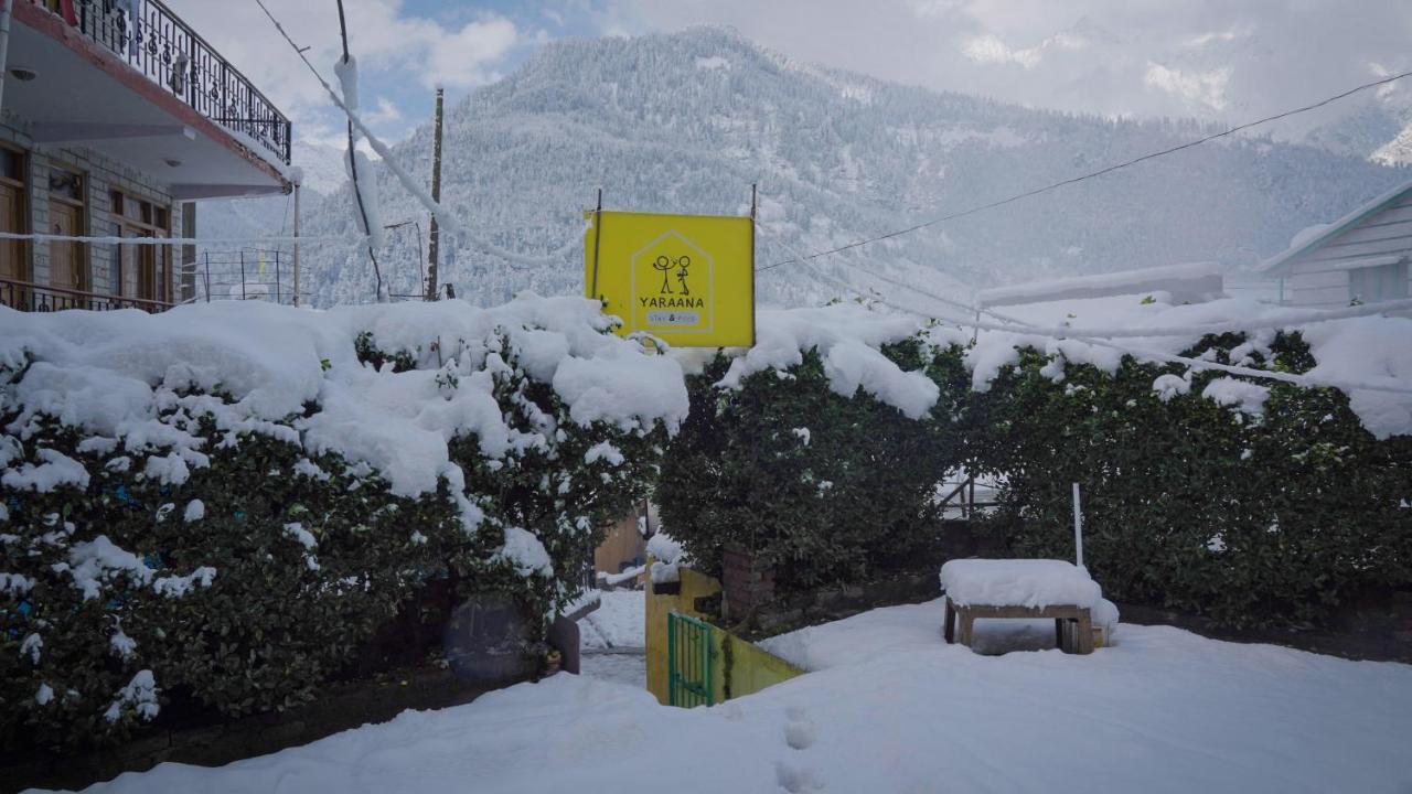 Yaarana Stay & Cafe, Vashisht, Manali ภายนอก รูปภาพ